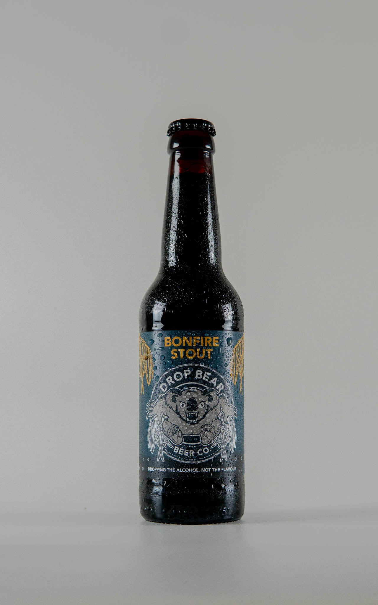 Drop Bear Beer Co Bonfire Stout Alcohol Free 0.5% - 330ml