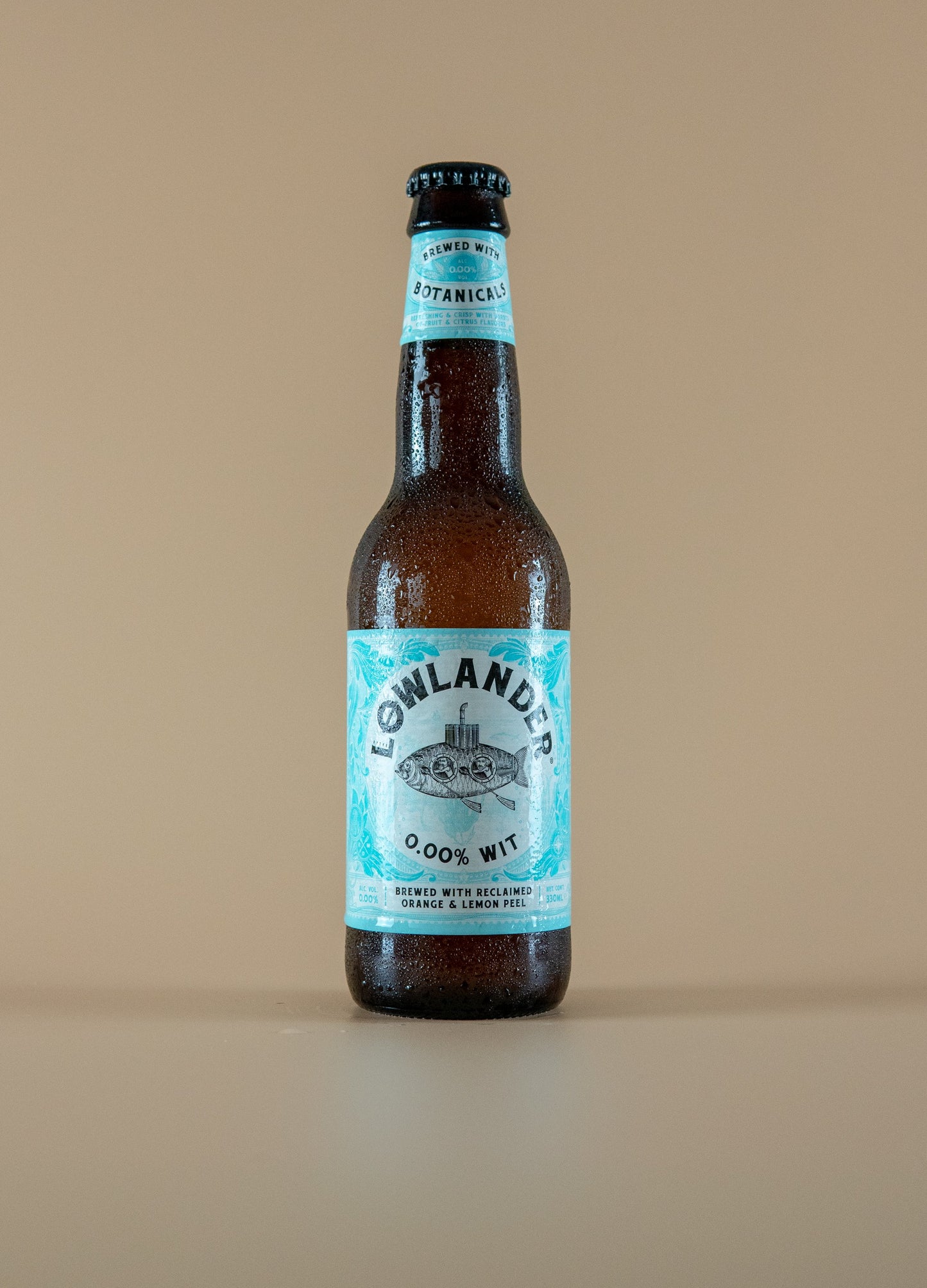LightDrinks - Lowlander Wit 0.0 Alcohol Free Beer 0.00% - 330ml