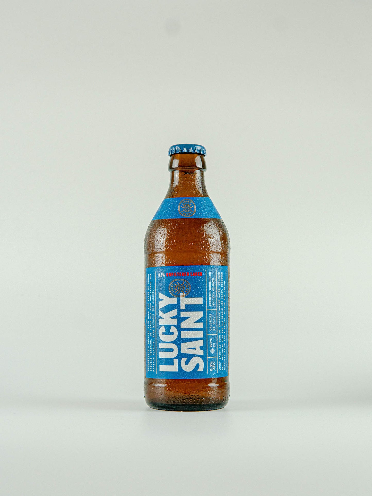 Lucky Saint Unfiltered Lager 0.5% - 330ml - LightDrinks