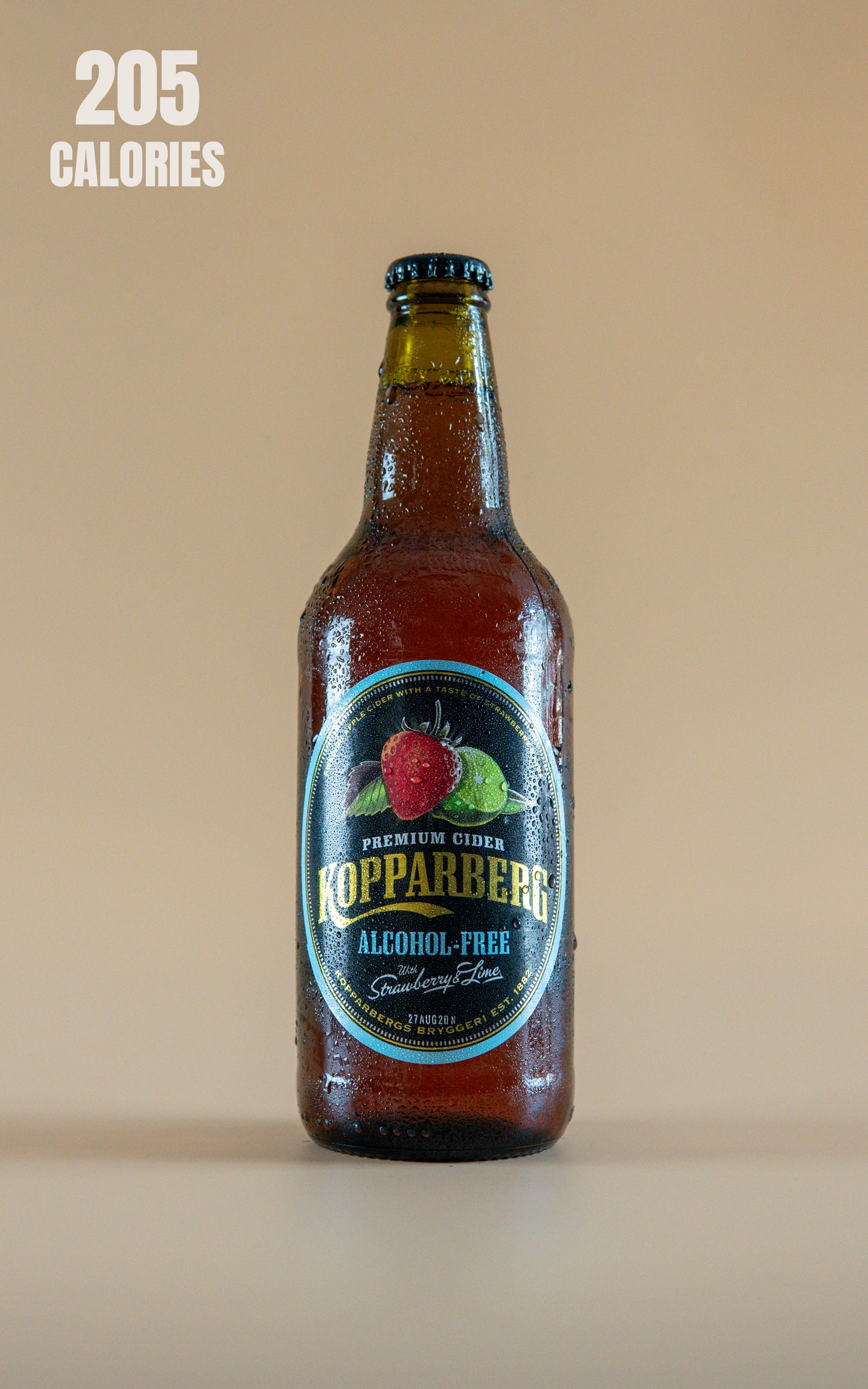 LightDrinks - Kopparberg Strawberry & Lime Alcohol Free Cider - 500ml