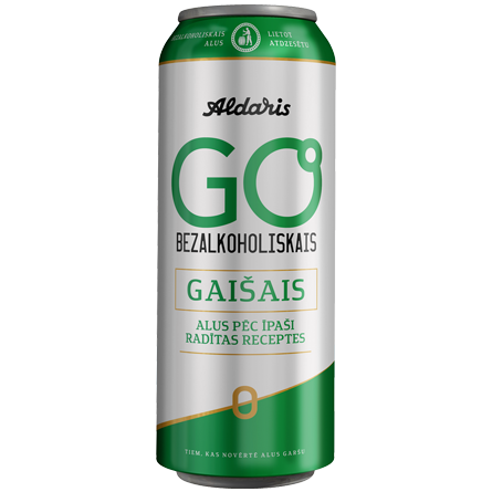 LightDrinks - Aldaris Go Alcohol Free Pilsner 0.5% - 500ml