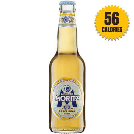 Aigua de Moritz Alcohol Free Beer 0.0% - 330ml - LightDrinks