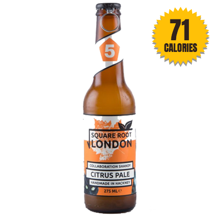 Square Root London Citrus Pale Shandy 0.5% - 275ml - LightDrinks
