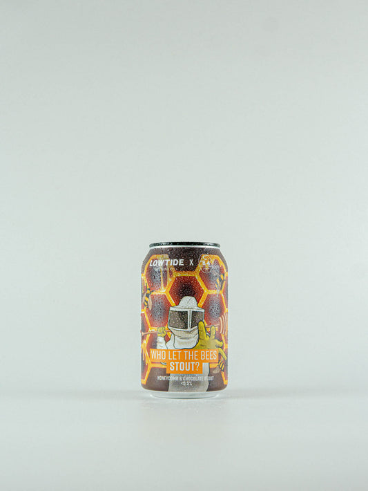 Lowtide Brewing Co Who Let The Bees Stout? Alcohol Free Stout 0.5% - 330ml