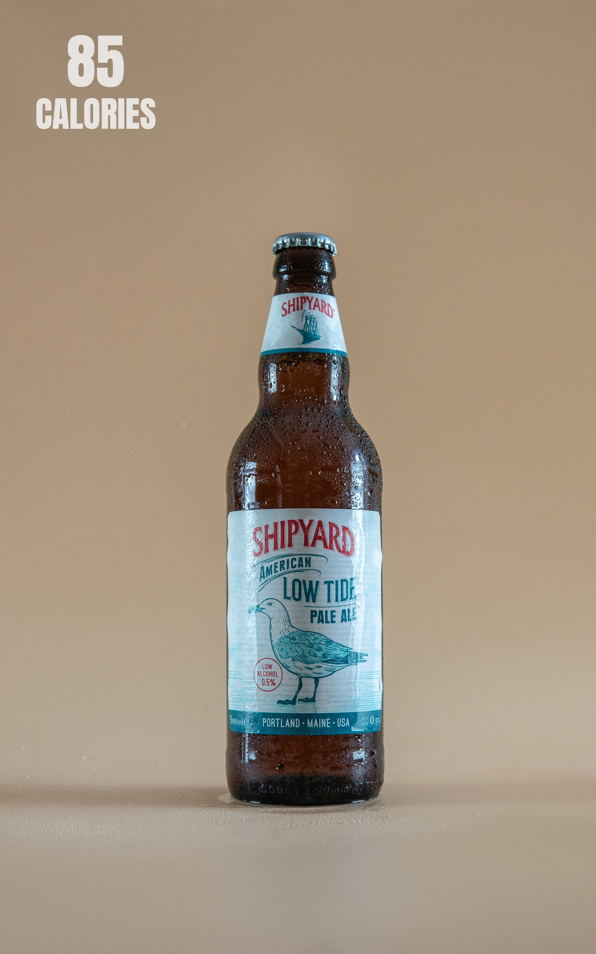 Shipyard Low Tide Low Alcohol Pale Ale 0.5% - 500ml