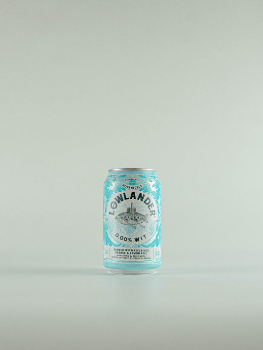 Lowlander Wit Alcohol Free 0.0% - 330ml