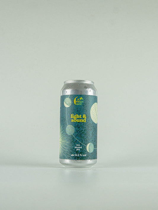 Ridgeside Brewing Co Light & Sound Low Alcohol IPA 0.5% - 440ml