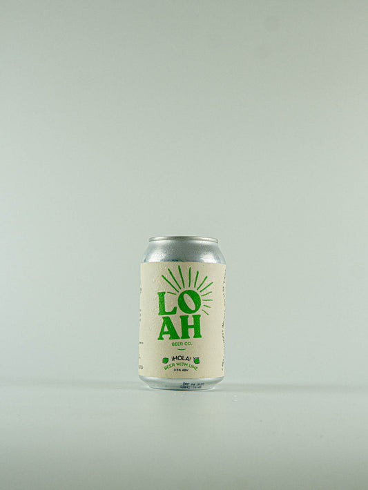 Loah Beer ¡Hola! Alcohol Free Lime Beer 0.5% - 330ml