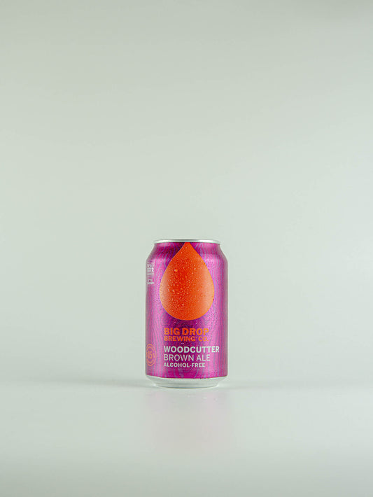 Big Drop Brew Woodcutter Brown Ale Alcohol Free 0.5% - 330ml
