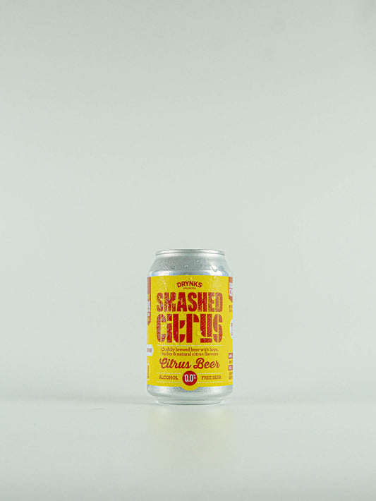 Drynks Smashed Citrus Beer Alcohol Free 0% - 330ml