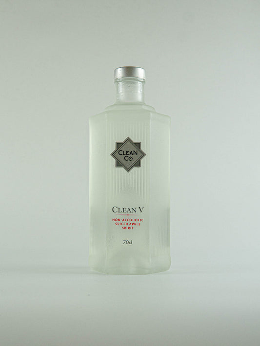 CleanCo Clean V Vodka Spiced Apple Non Alcoholic 0.4% - 700ml