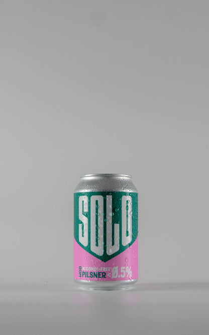 West Berkshire Brewery Solo Alcohol Free Pilsner Cans 0.5% - 330ml
