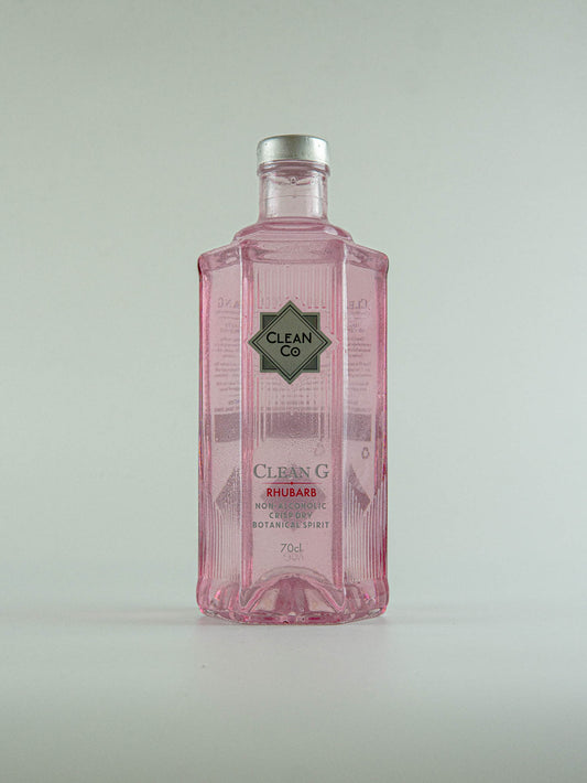 CleanCo Clean G Rhubarb Gin Non Alcoholic 0.4% - 700ml