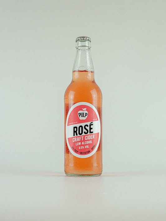 PULP Craft Cider Rose Low Alcohol 0.5% - 500ml