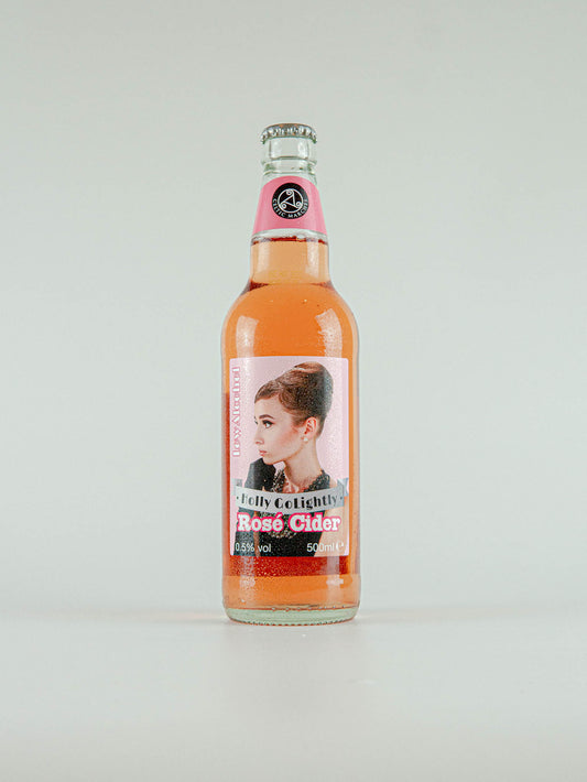 Celtic Marches Holly GoLightly Rose Low Alcohol Cider 0.5% - 500ml