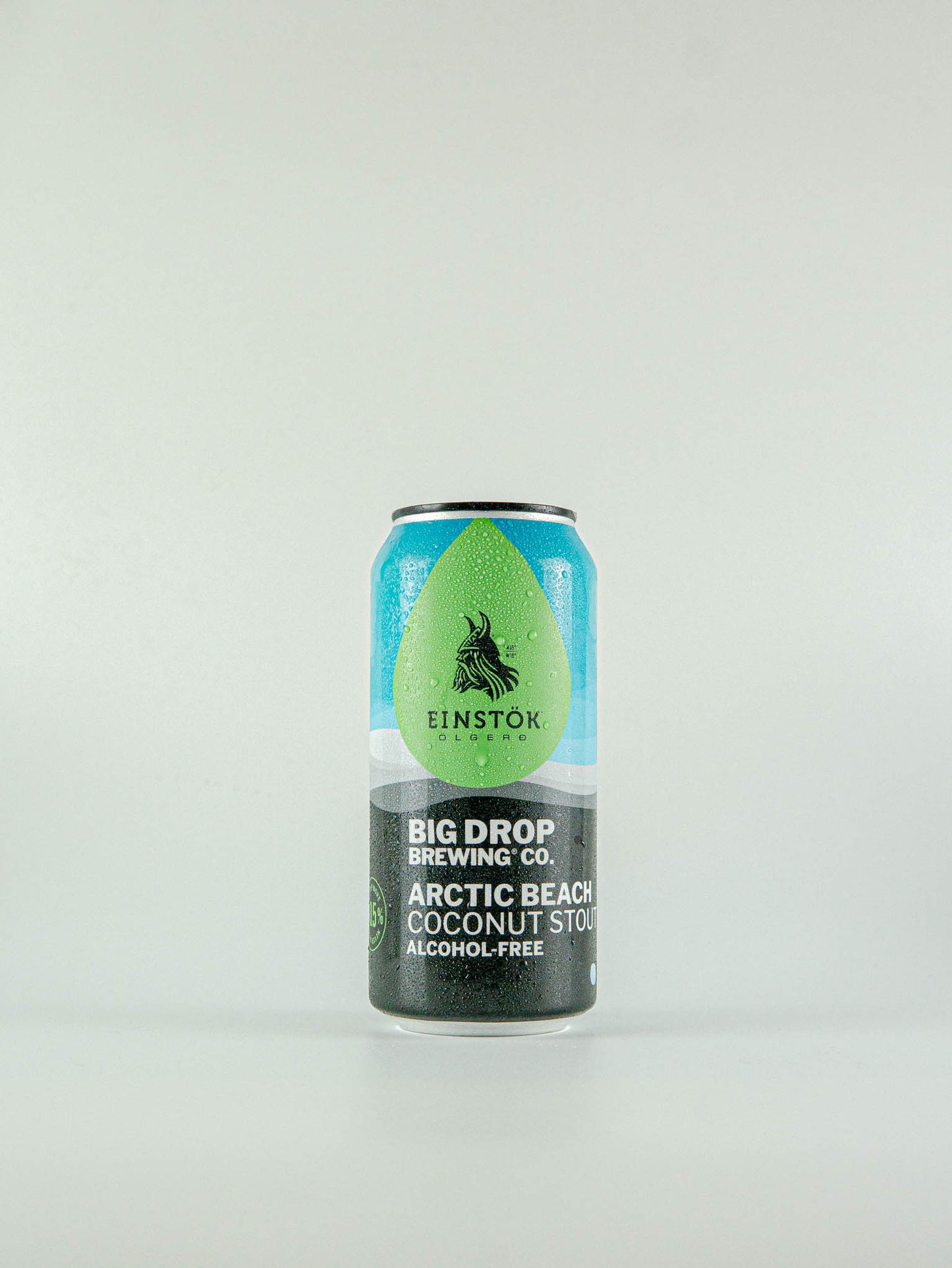 Big Drop Brew Arctic Beach Coconut Stout Alcohol Free 0.5% - 440ml