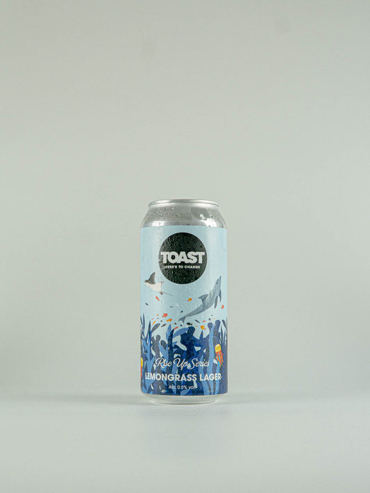 TOAST Lemongrass Lager 0.5% - 440ml