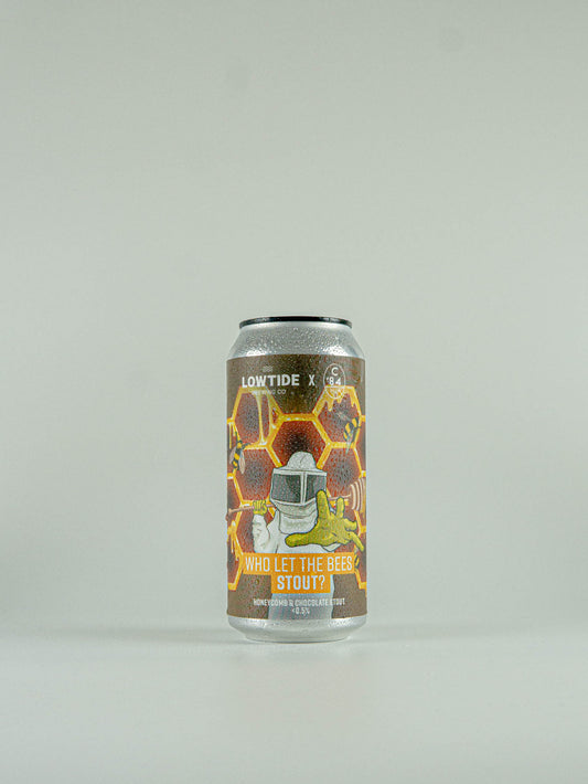 Lowtide Brewing Co Who Let The Bees Stout? Alcohol Free Stout 0.5% - 440ml