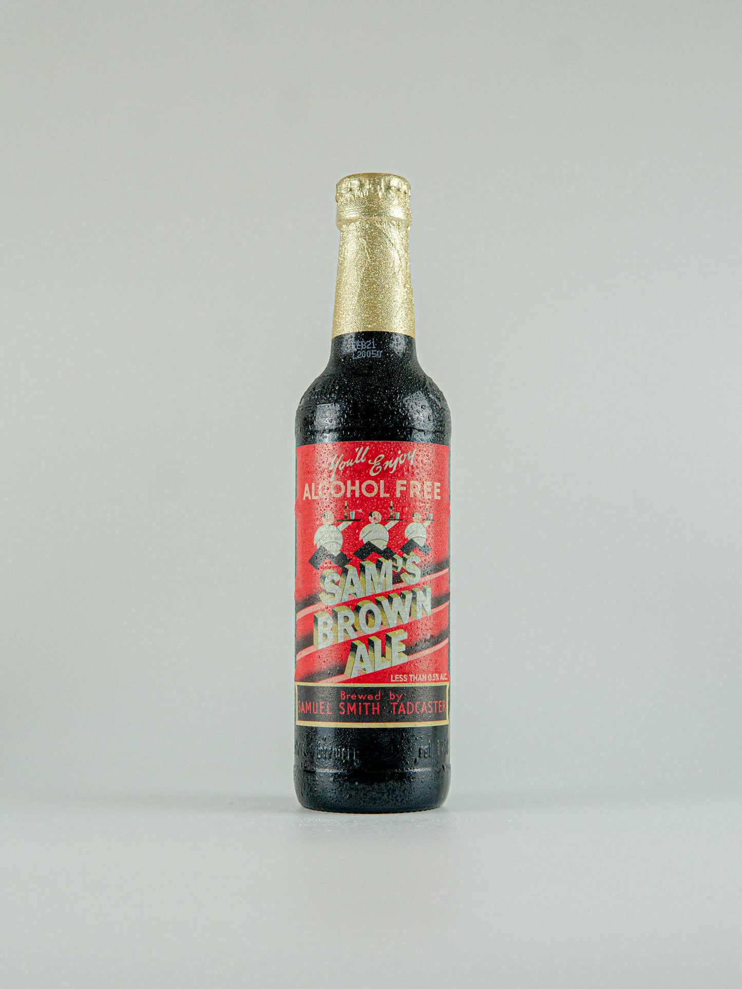Samuel Smith's Brewery Sam's Brown Ale Alcohol Free 0.5% - 355ml