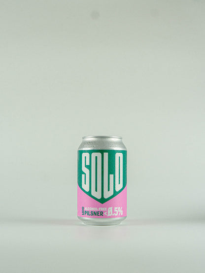 West Berkshire Brewery Solo Alcohol Free Pilsner Cans 0.5% - 330ml