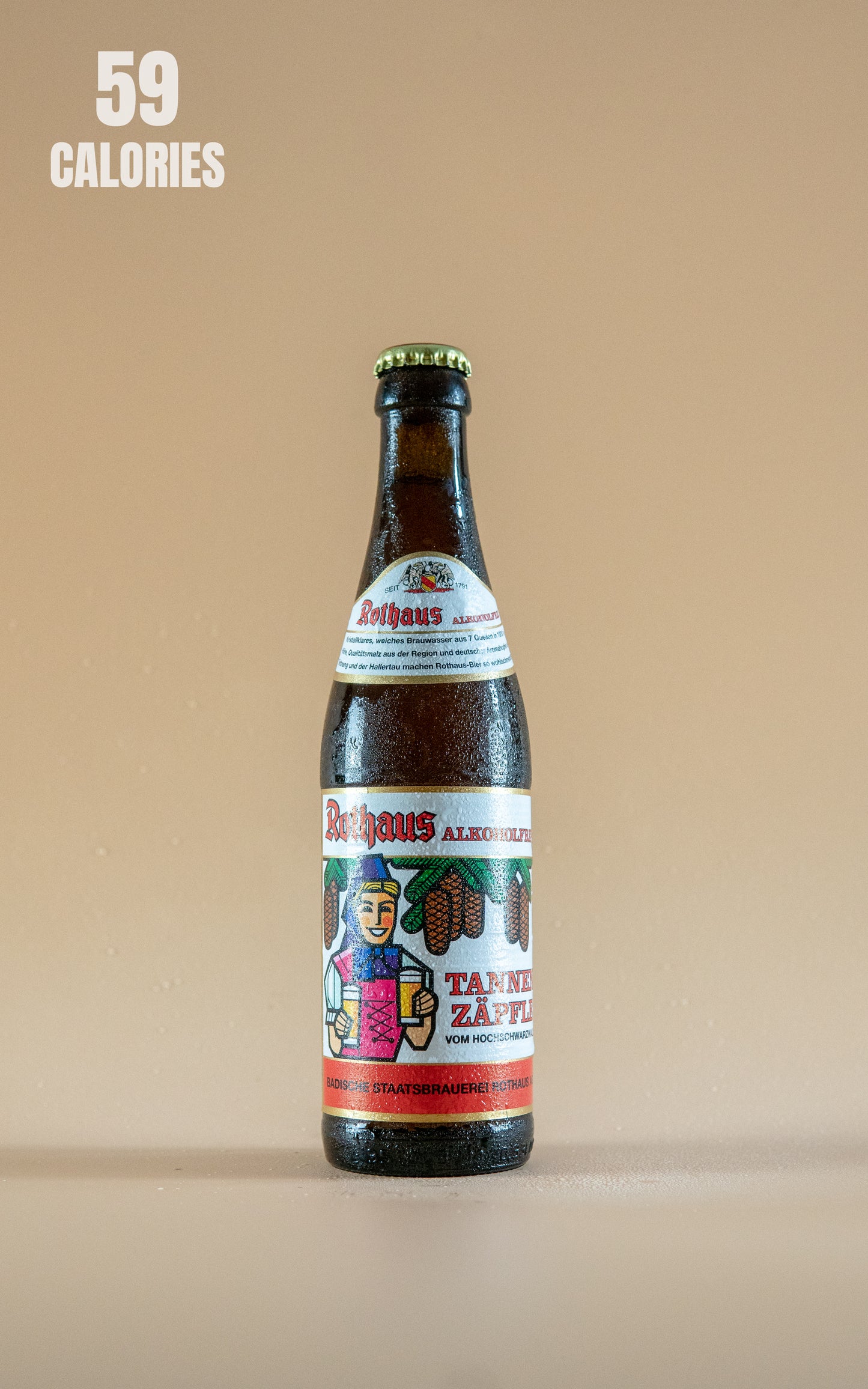 Rothaus Pilsner Beer Tannenzaepfle 0.5% - 330ml - LightDrinks
