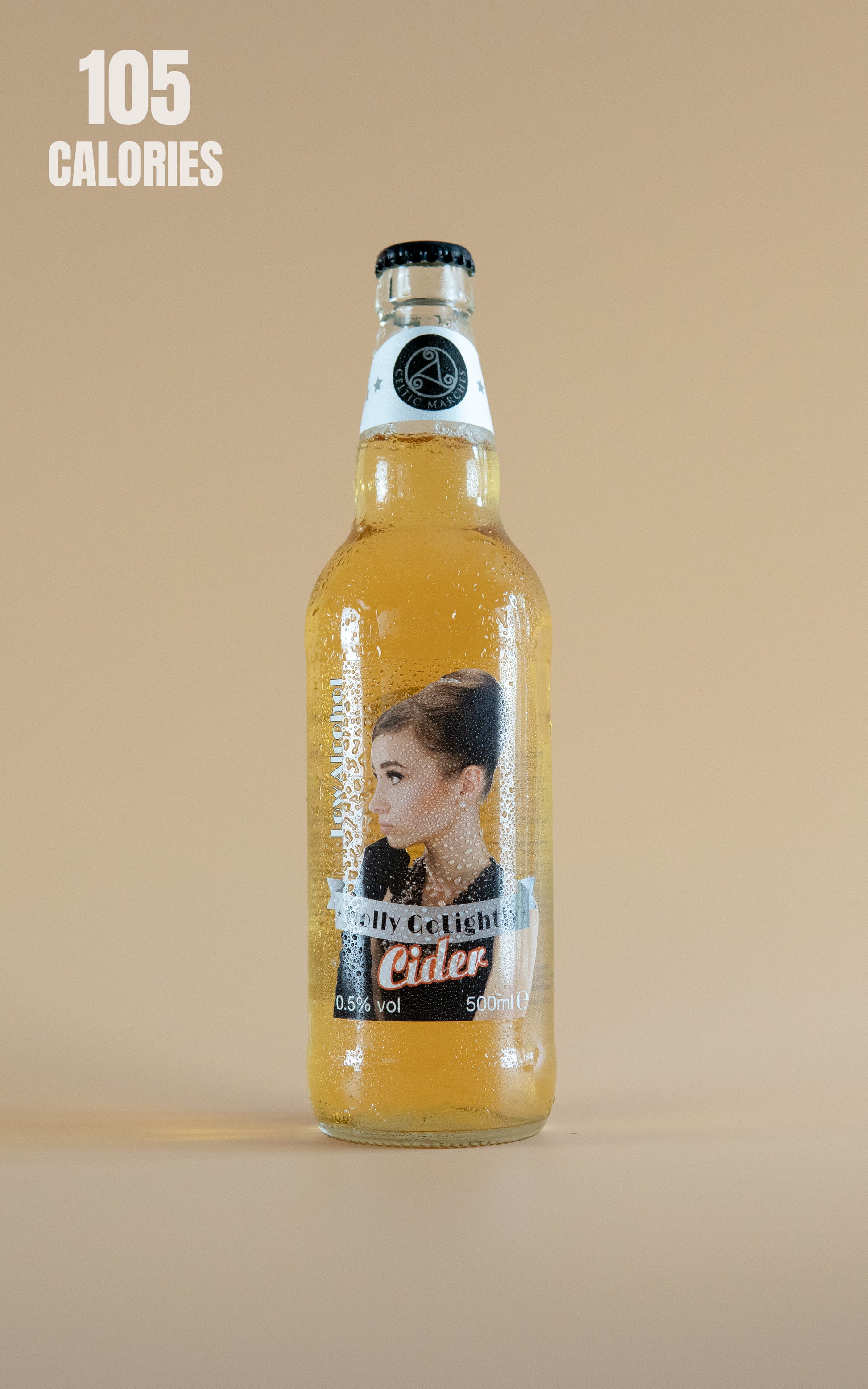 Celtic Marches Holly GoLightly Low Alcohol Cider 0.5% - 500ml - LightDrinks