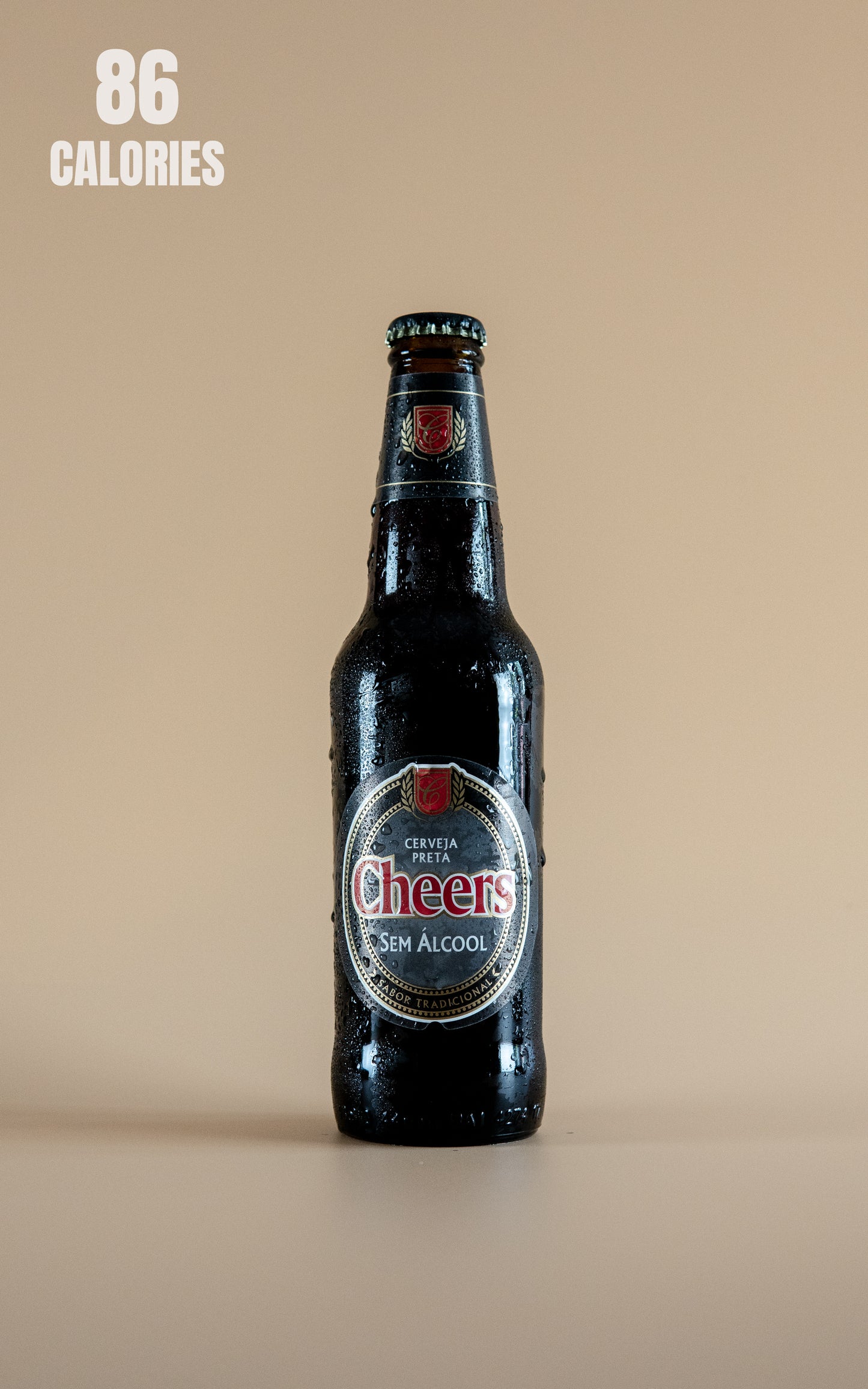 Cheers Preta 0.5% -  330ml - LightDrinks