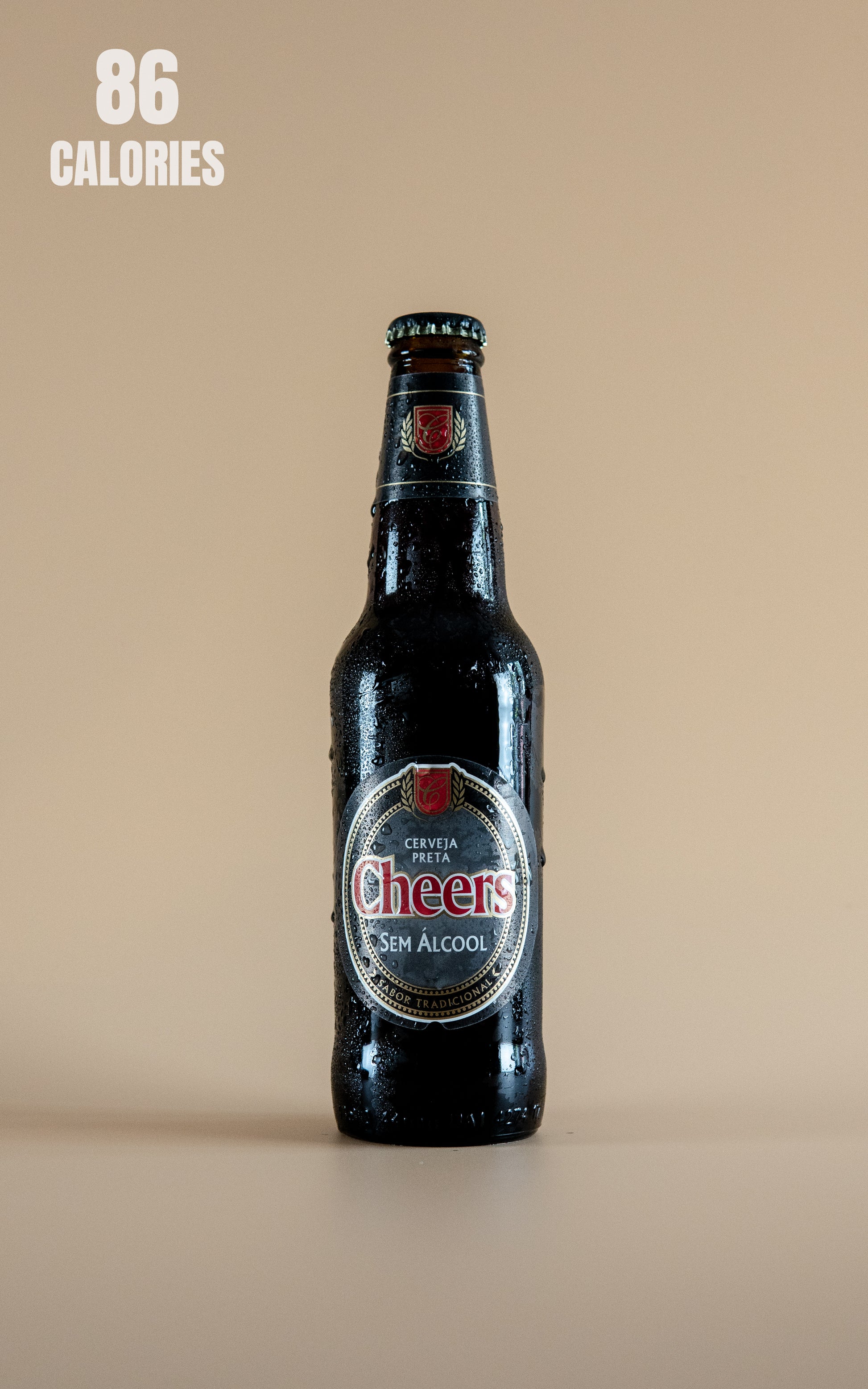 Cheers Preta 0.5% -  330ml - LightDrinks