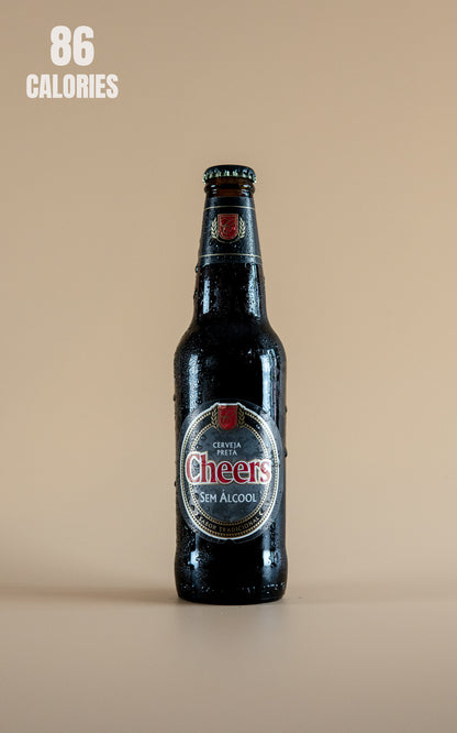 Cheers Preta 0.5% -  330ml - LightDrinks