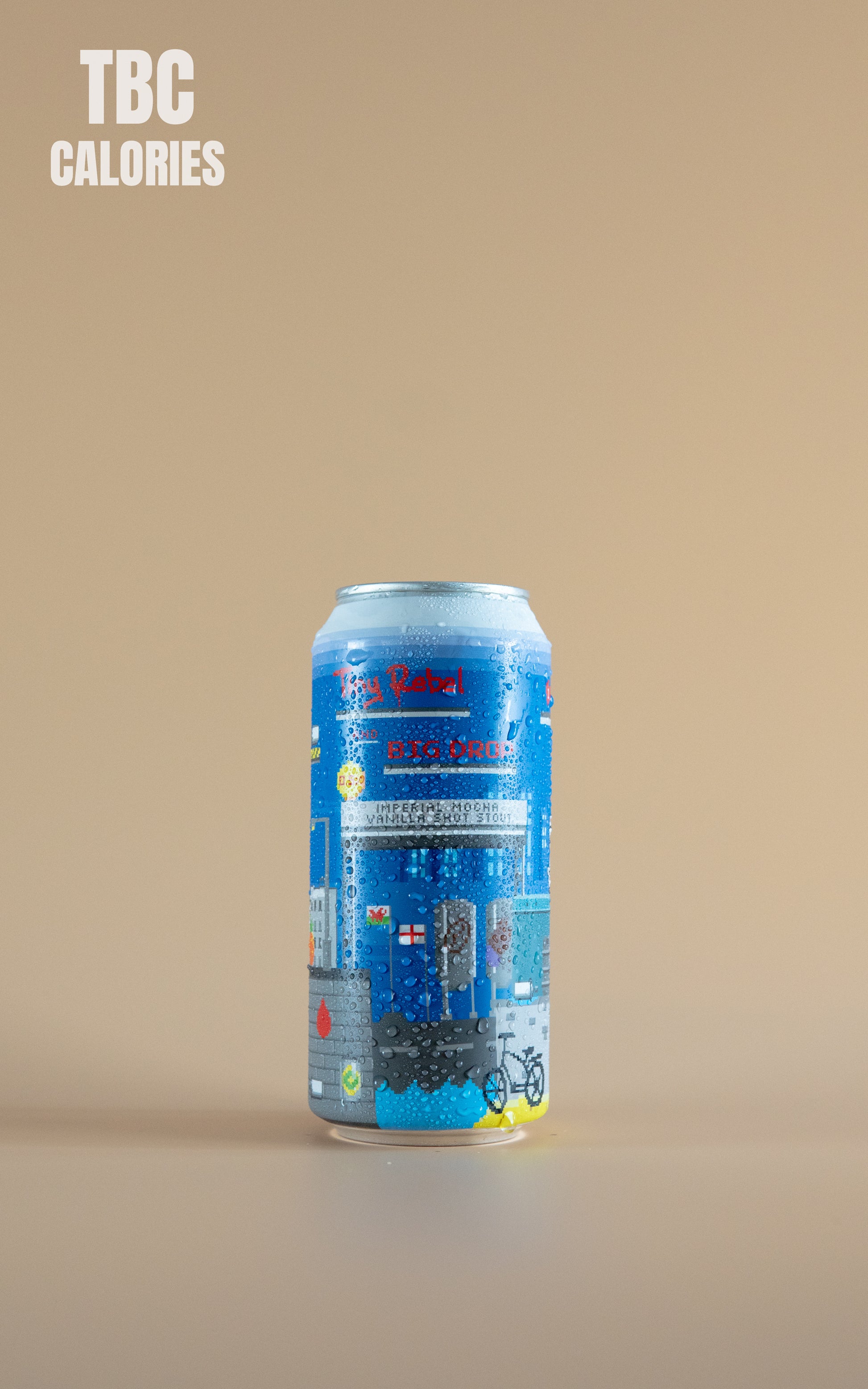 Tiny Rebel x Big Drop Brew Imperial Mocha Vanilla Shot Stout 0.5% - 440ml - LightDrinks