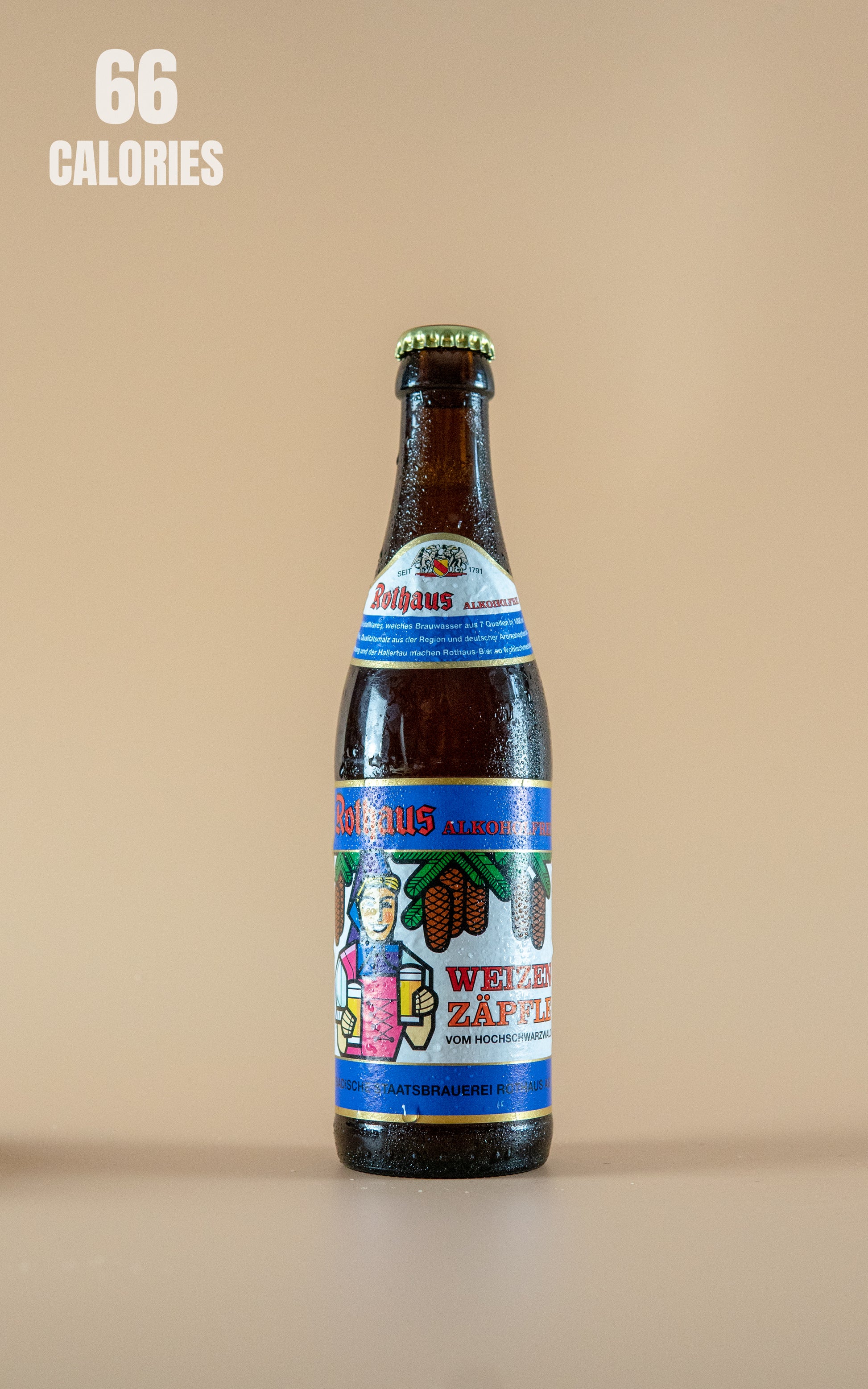 LightDrinks - Rothaus Wheat Beer Hefeweizen 0.4% - 330ml