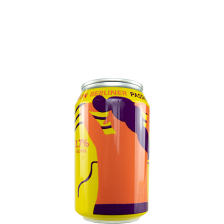 Mikkeller Drink'in Berliner Passionfruit Cans 2.7% - 330ml - LightDrinks