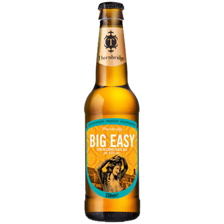 Thornbridge Big Easy Low Alcohol Pale Ale 0.5% - 330ml - LightDrinks