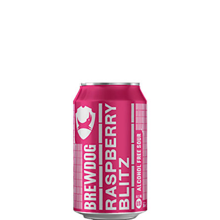 BrewDog Raspberry Blitz Alcohol Free 0.5% - 330ml - LightDrinks