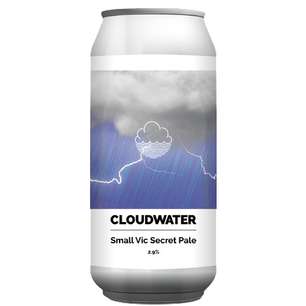 Cloudwater Small Vic Secret Pale 2.9% - 440ml - LightDrinks