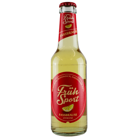 Früh Sport Fassbrause Zitrone Alcohol Free 0.0% - 330ml - LightDrinks