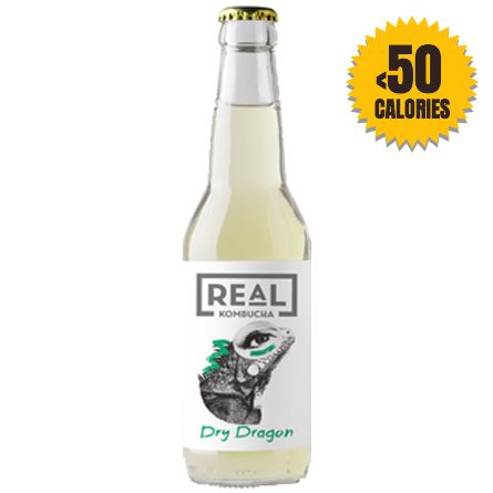 Real Kombucha Dry Dragon - LightDrinks