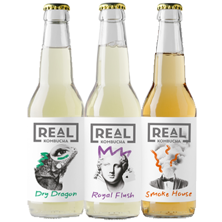 Real Kombucha Mixed Case - LightDrinks