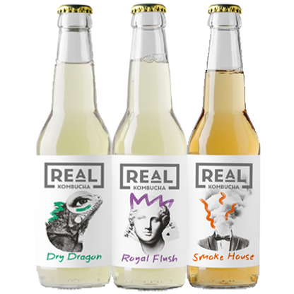 Real Kombucha Mixed Case - LightDrinks