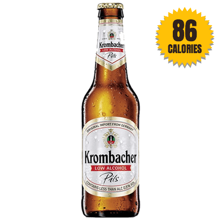 Krombacher Pilsner 0.0% - 330ml - LightDrinks