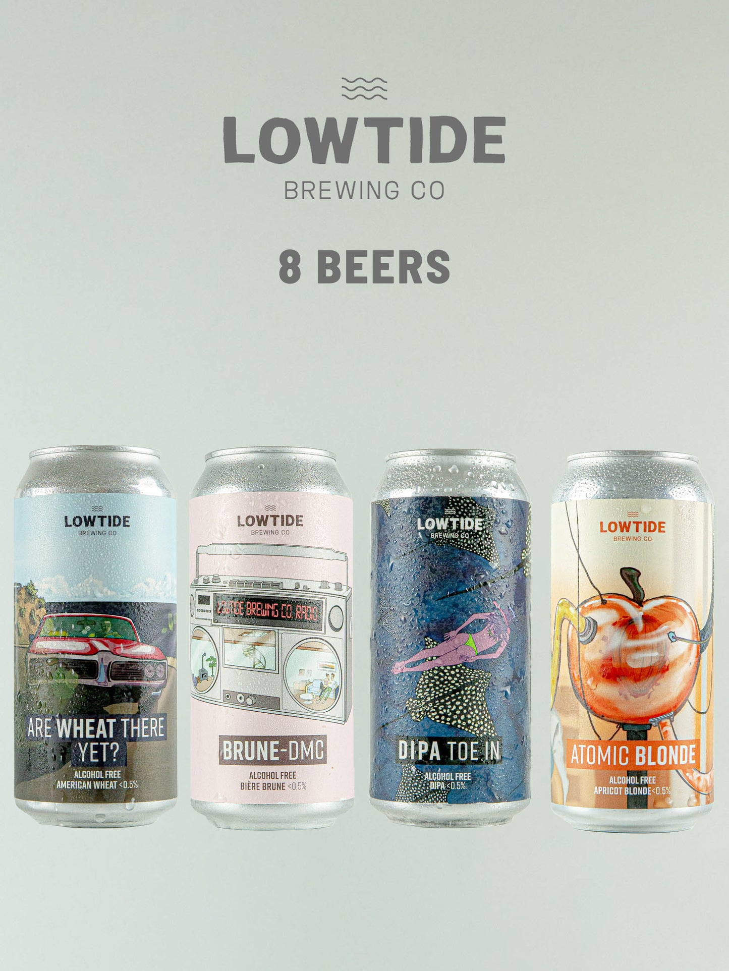 Lowtide Brewing Mixed Case Alcohol Free