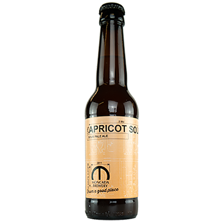 Moncada Brewery Apricot Sour Pale Ale 2.7% - 330ml - LightDrinks