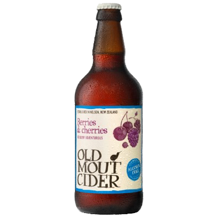 LightDrinks - Old Mout Cider Berries & Cherries Alcohol Free - 500ml