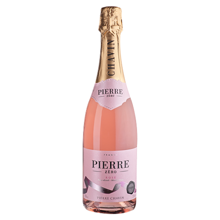 Pierre Chavin Zero Sparkling Rose Alcohol Free 0% - 750ml - LightDrinks