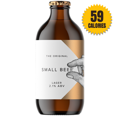 Small Beer Brew Lager 2.1% - 330ml - LightDrinks