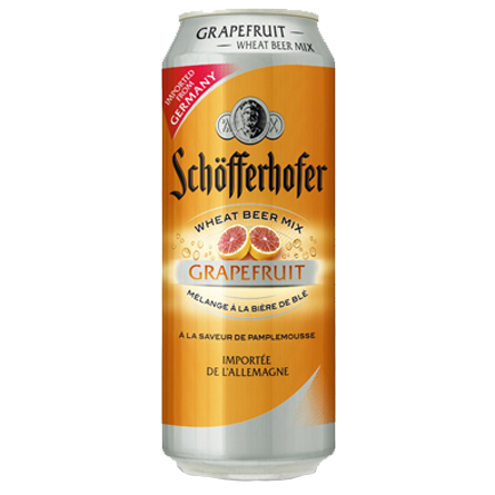 Schofferhofer Grapefruit Beer 2.5% - 500ml - LightDrinks