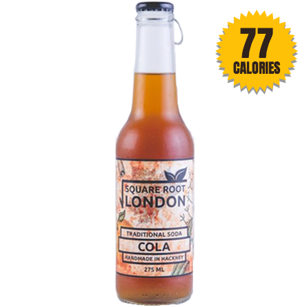 Square Root London Cola Soda - 275ml - LightDrinks