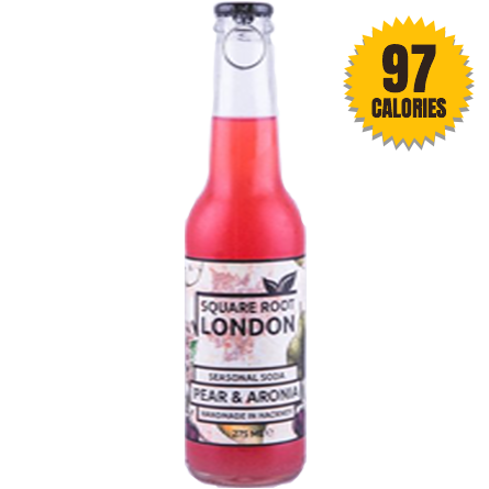Square Root London Pear and Aronia Soda - 275ml - LightDrinks
