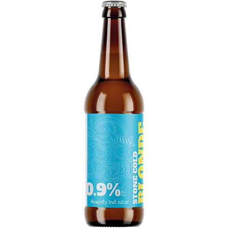 Stone Cold Brewery Blonde 0.9% - 330ml - LightDrinks