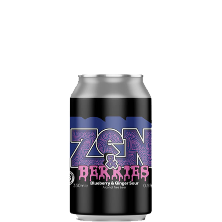 Nirvana Brewery Zen & Berries Alcohol Free Beer 0.5% - 330ml - LightDrinks